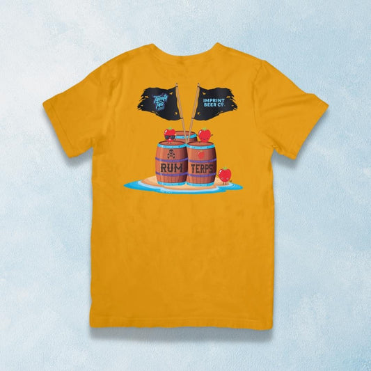 TwentyTwo x Imprint Beer Co Collab S/S T-Shirt Yellow